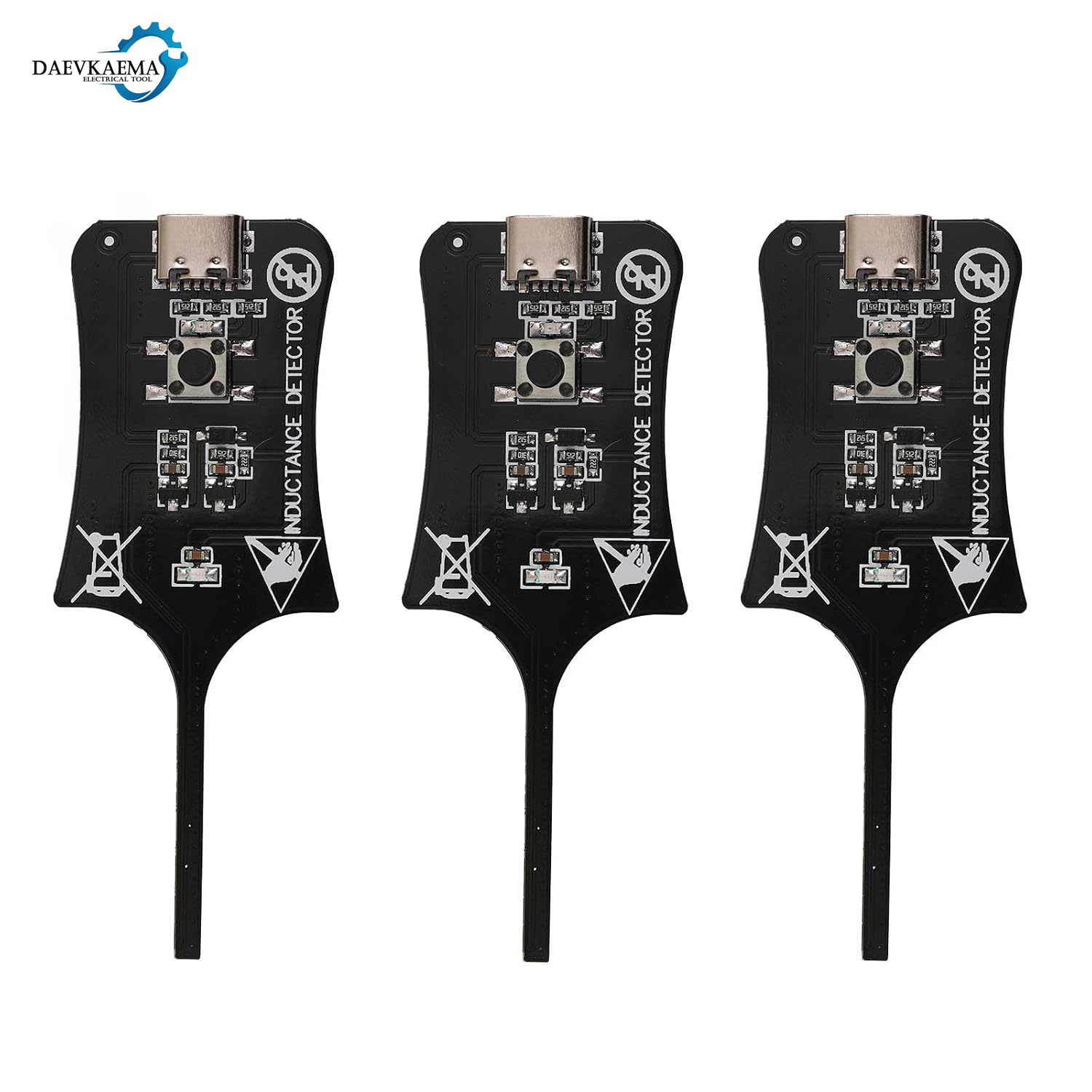 Co Detector Plug - เครื่องทดสอบความเหนี่ยวนำ DC 5V เครื่องทดสอบขดลวดเมนบอร์ด เครื่องตรวจจับความเหนี่ยวนำ เครื่องวัดการเหนี่ยวนำแม่เหล็กไฟฟ้า