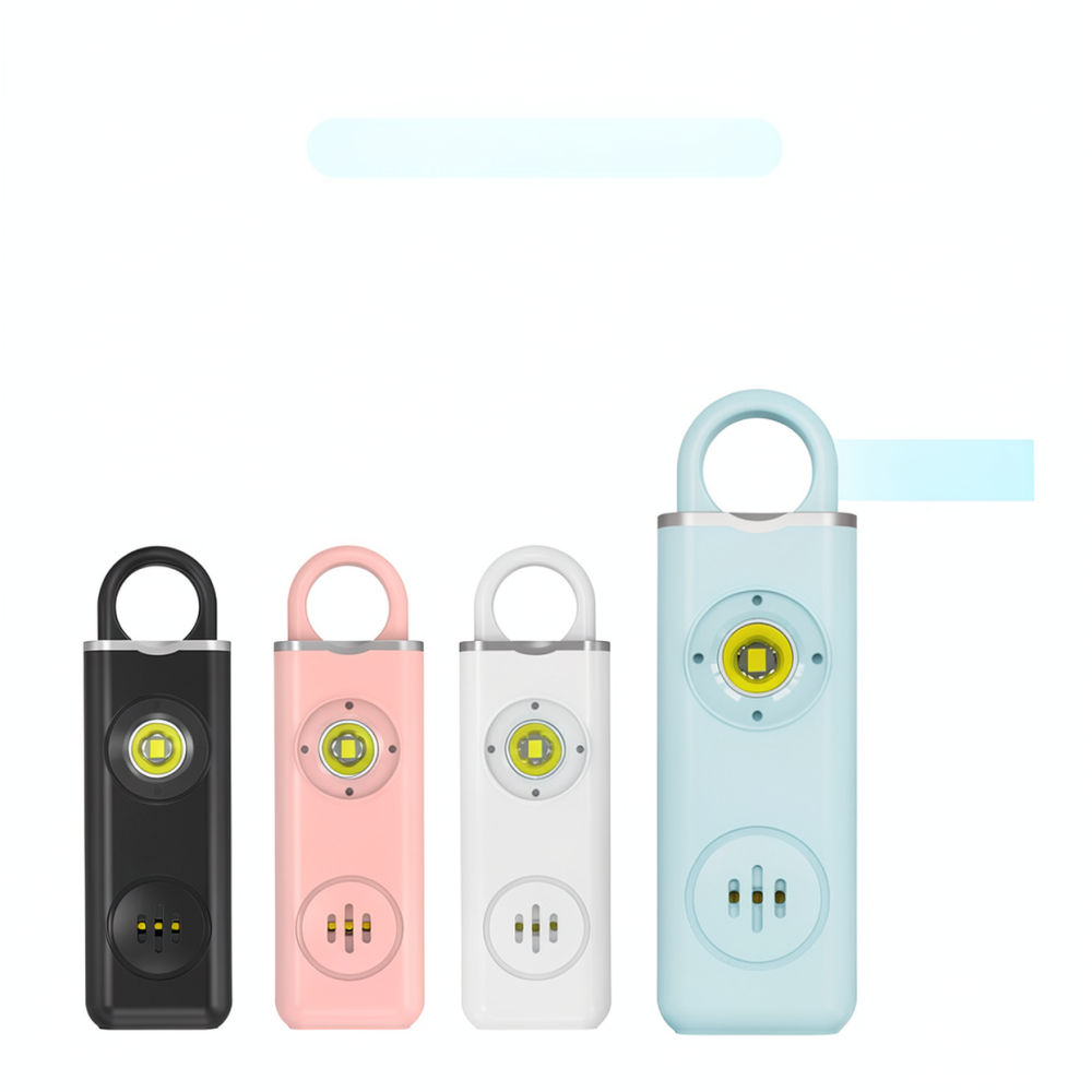 ไซเรนเตือนภัยฉุกเฉินแบบพกพา ใช - Personal Alarm Keychain บทวิจารณ์และราคา