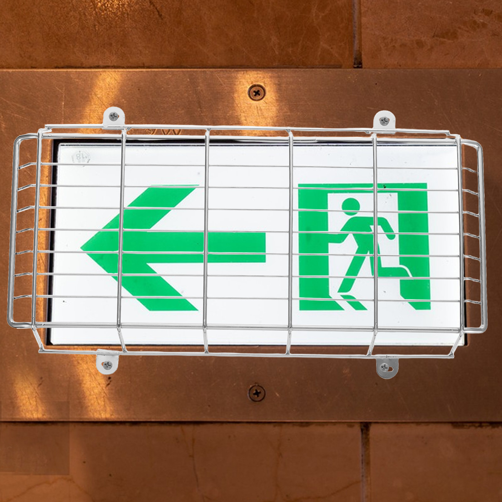 ชุดป้ายทางออกติดผนังพร้อมกรงลว - Emergency Exit Sign บทวิจารณ์และราคา