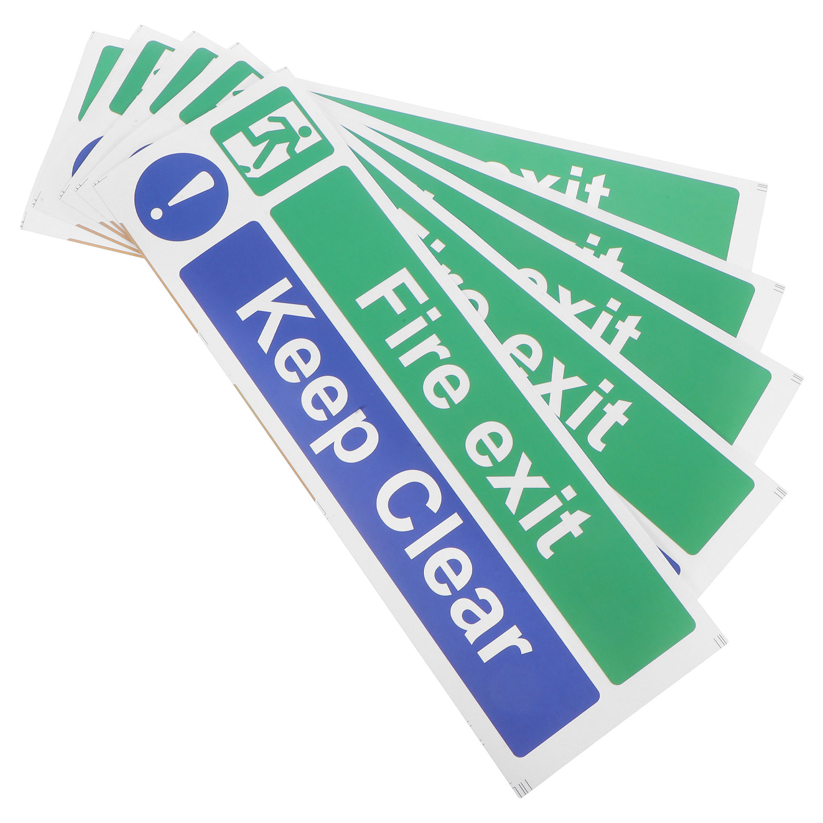สติกเกอร์ฉลากความปลอดภัยทางออก - Emergency Exit Sign บทวิจารณ์และราคา
