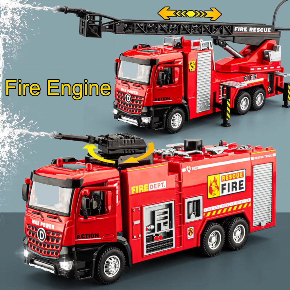 รถดับเพลิงจำลองขนาด 1:32 ของเล - Fire Escape Ladder บทวิจารณ์และราคา