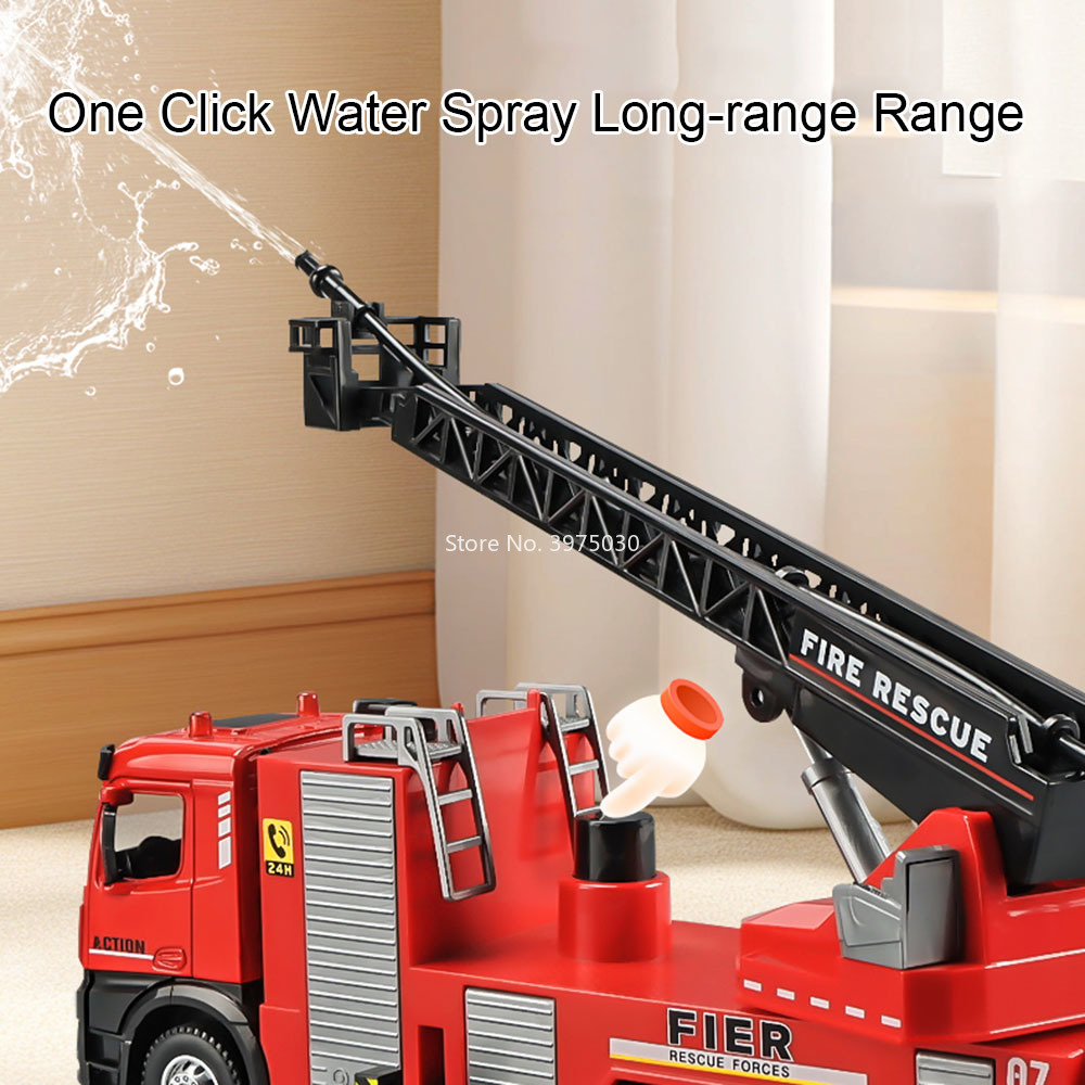 รถดับเพลิงจำลองขนาด 1:32 ของเล - Fire Escape Ladder บทวิจารณ์และราคา