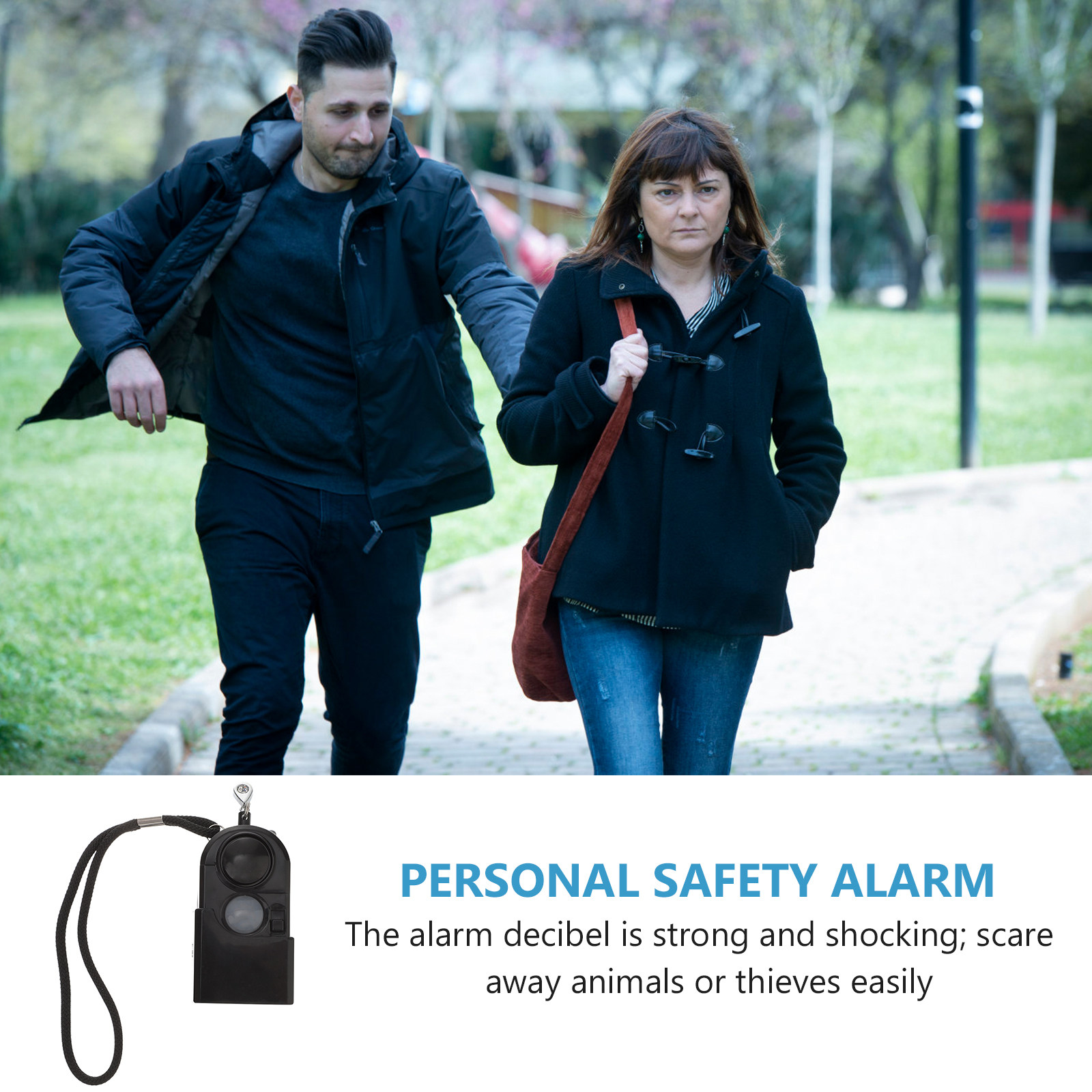 พวงกุญแจสัญญาณเตือนภัยส่วนตัวข - Personal Alarm Keychain บทวิจารณ์และราคา