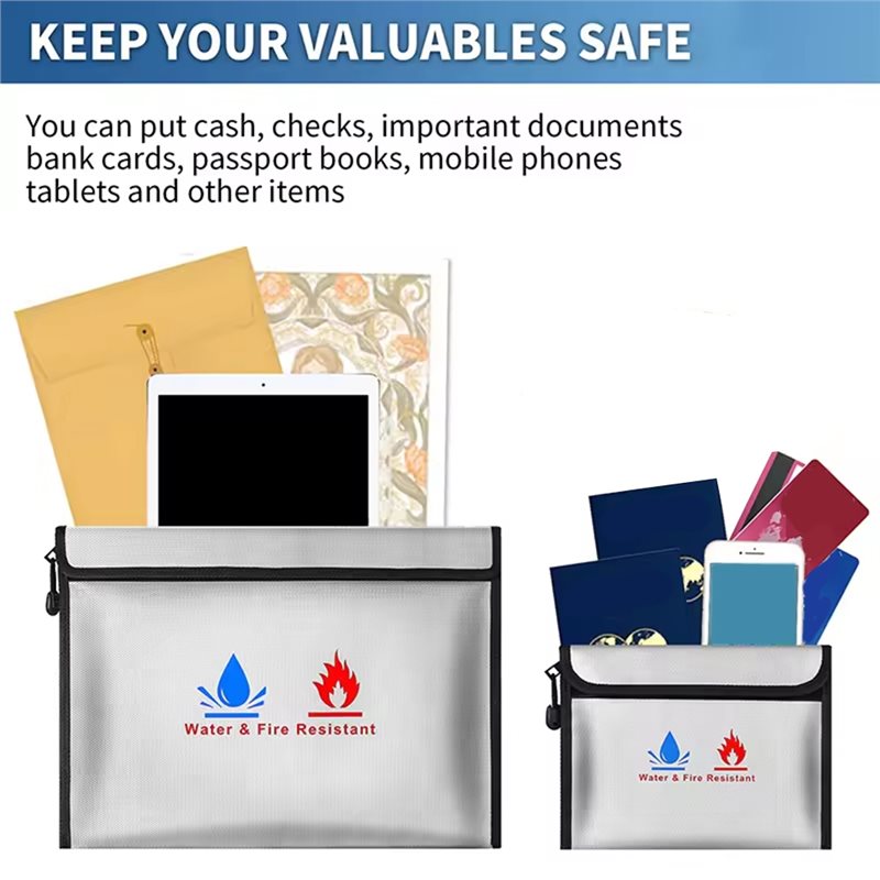 กระเป๋าเก็บเอกสารกันไฟและกันน้ - Fire Safe Document บทวิจารณ์และราคา