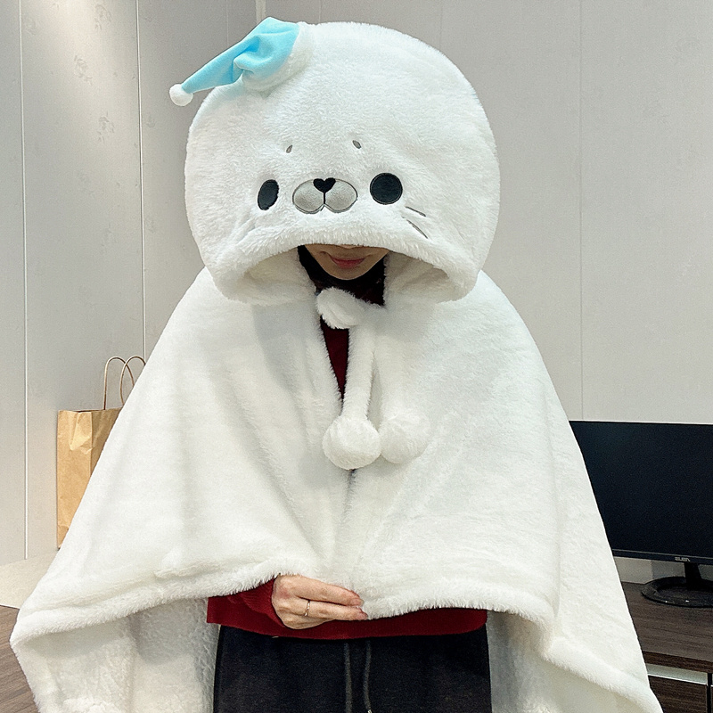 เสื้อคลุมขนนุ่มลายแมวน้ำน่ารัก - Fire Blanket Kitchen บทวิจารณ์และราคา