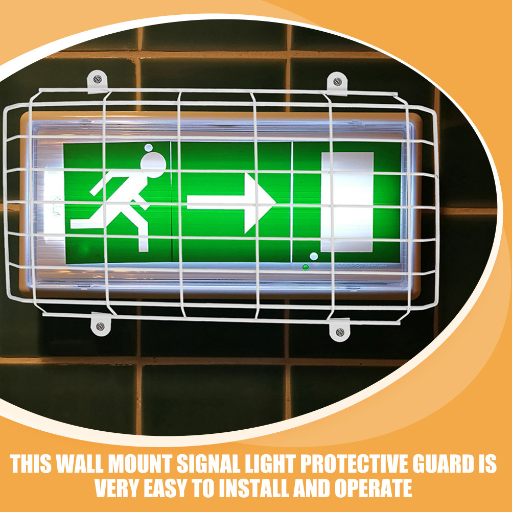 แผ่นป้องกันป้ายทางออก 2 ชิ้น ฝ - Emergency Exit Sign บทวิจารณ์และราคา