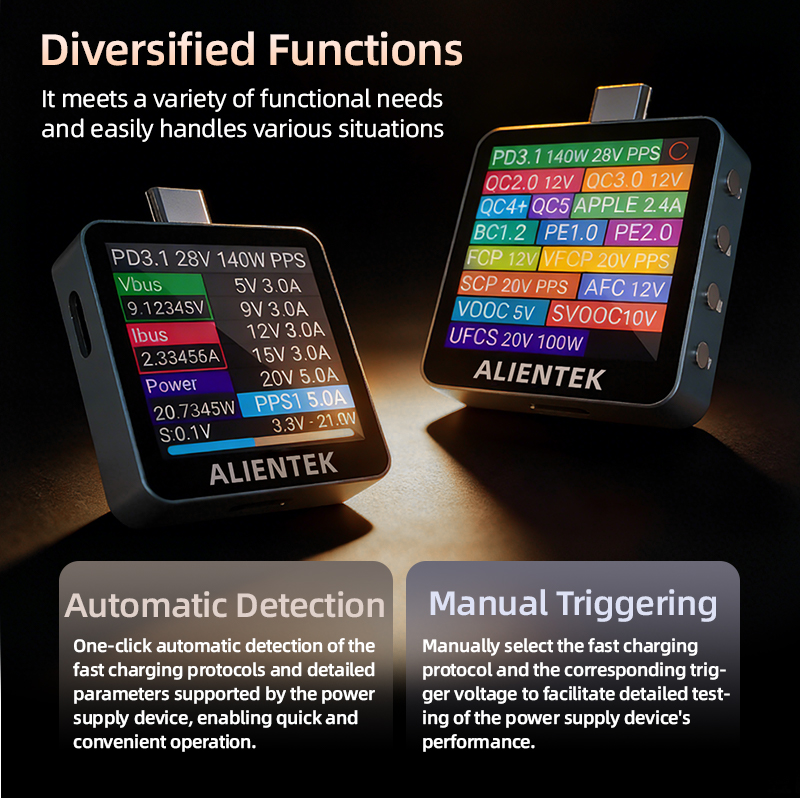 ALIENTEK C2 เครื่องทดสอบ USB ป - Co Detector Plug บทวิจารณ์และราคา